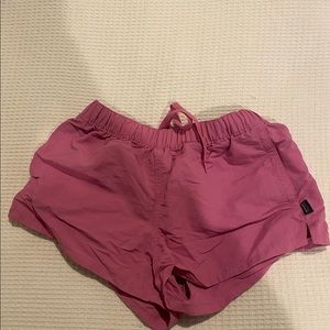 Pink Patagonia shorts